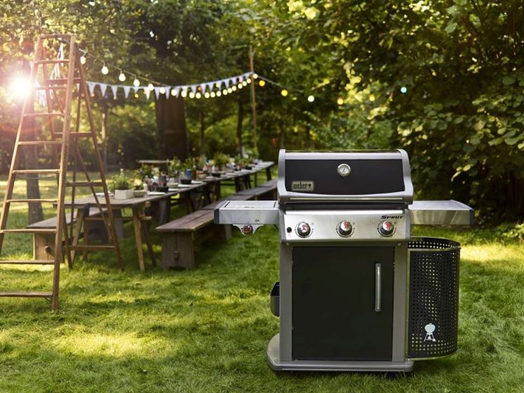 Barbecue a gas