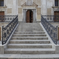 Furci (Ch), chiesa parrocchiale di San Sabino, scalinata