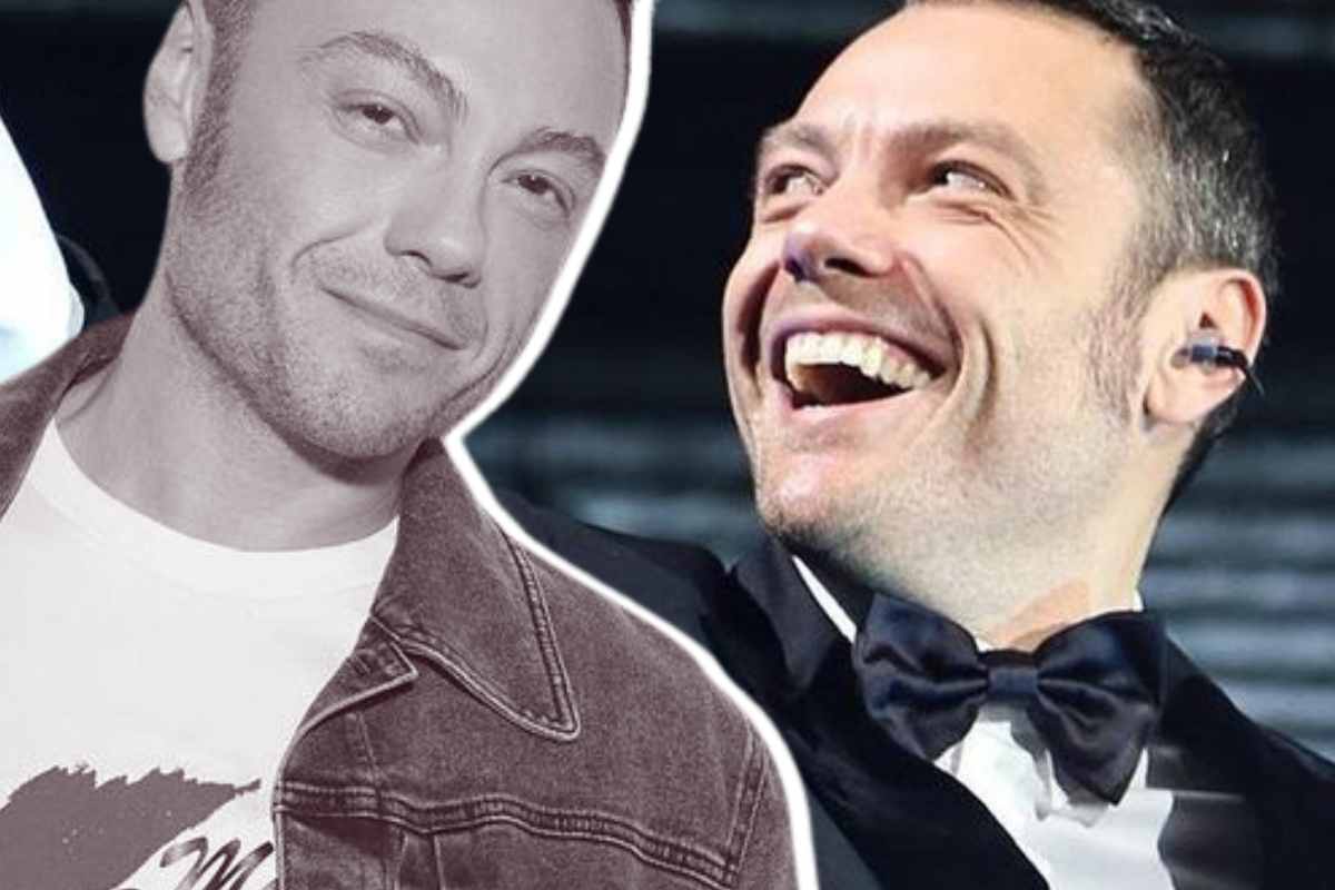 Tiziano Ferro la foto con i figli