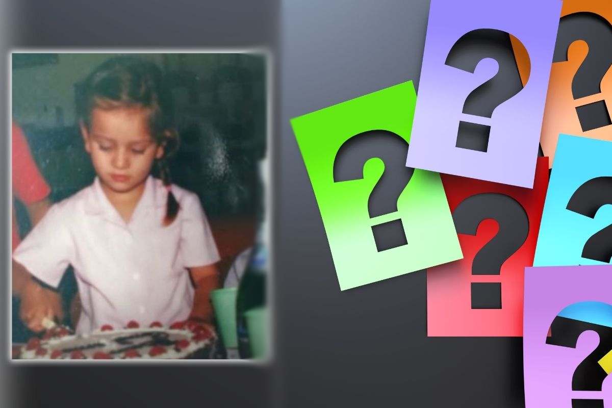 La bambina che taglia la torta è una star amata oggi