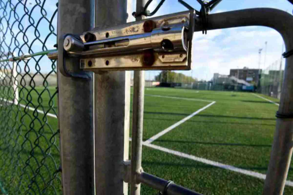 Scatta la punizione, stadio vietato per 4 anni: lo ha deciso il Giudice Sportivo