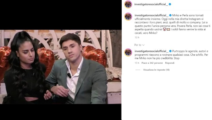 mirko e perla insieme motivo
