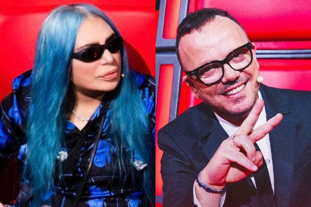 Bertè D'Alessio lite The Voice