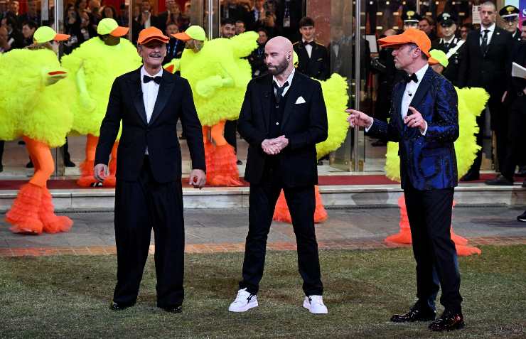 Fiorello Travolta Amadeus