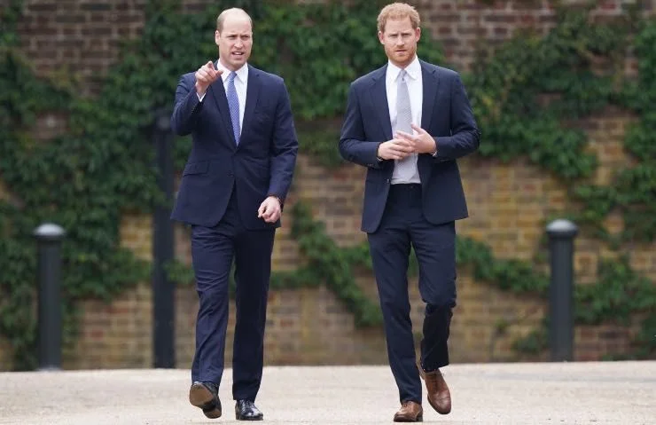 Harry e William pace