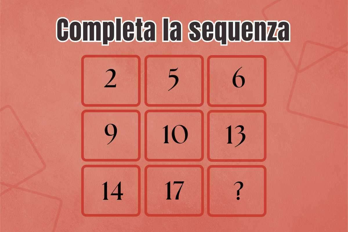 Test matematico