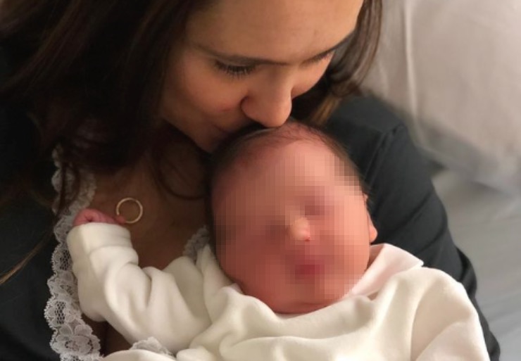 Ilenia Lazzarin ricorda il giorno dopo il parto
