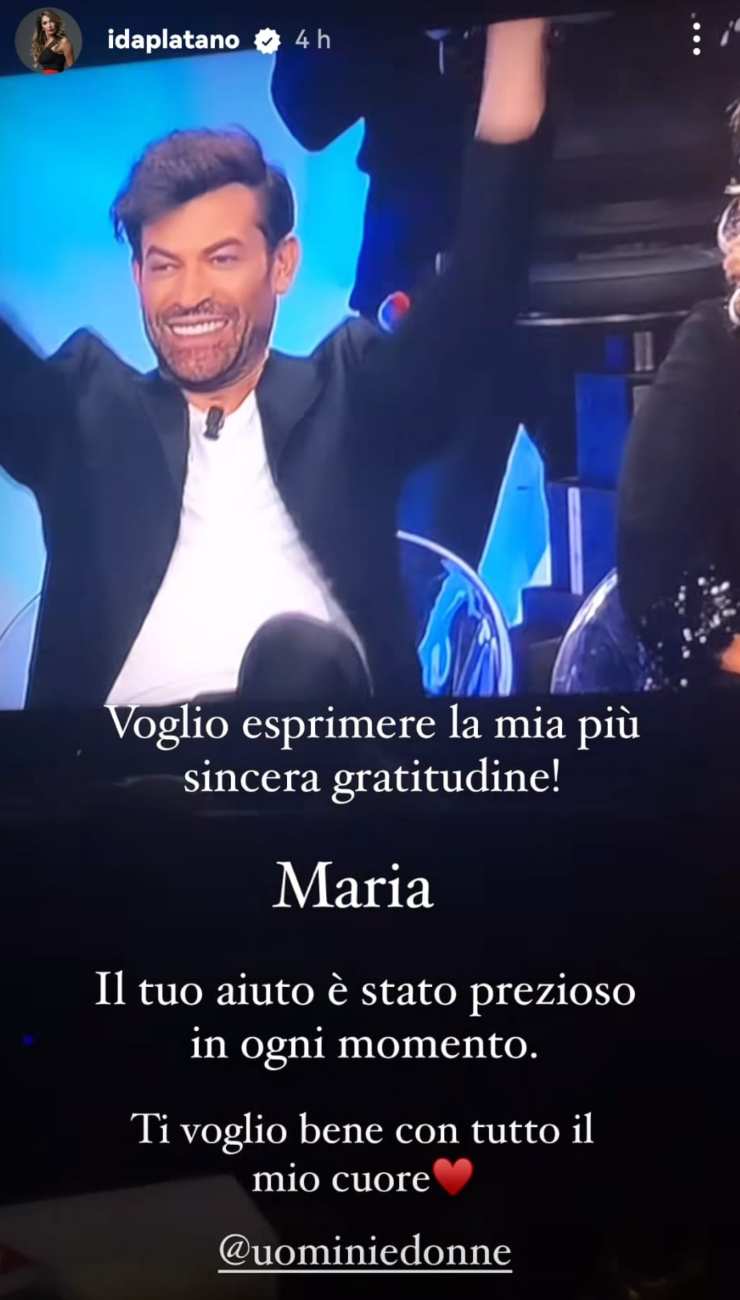 uomini e donne addio ida