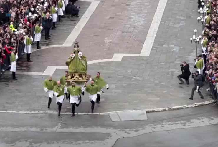 Il ritorno della Madonna che scappa in Abruzzo