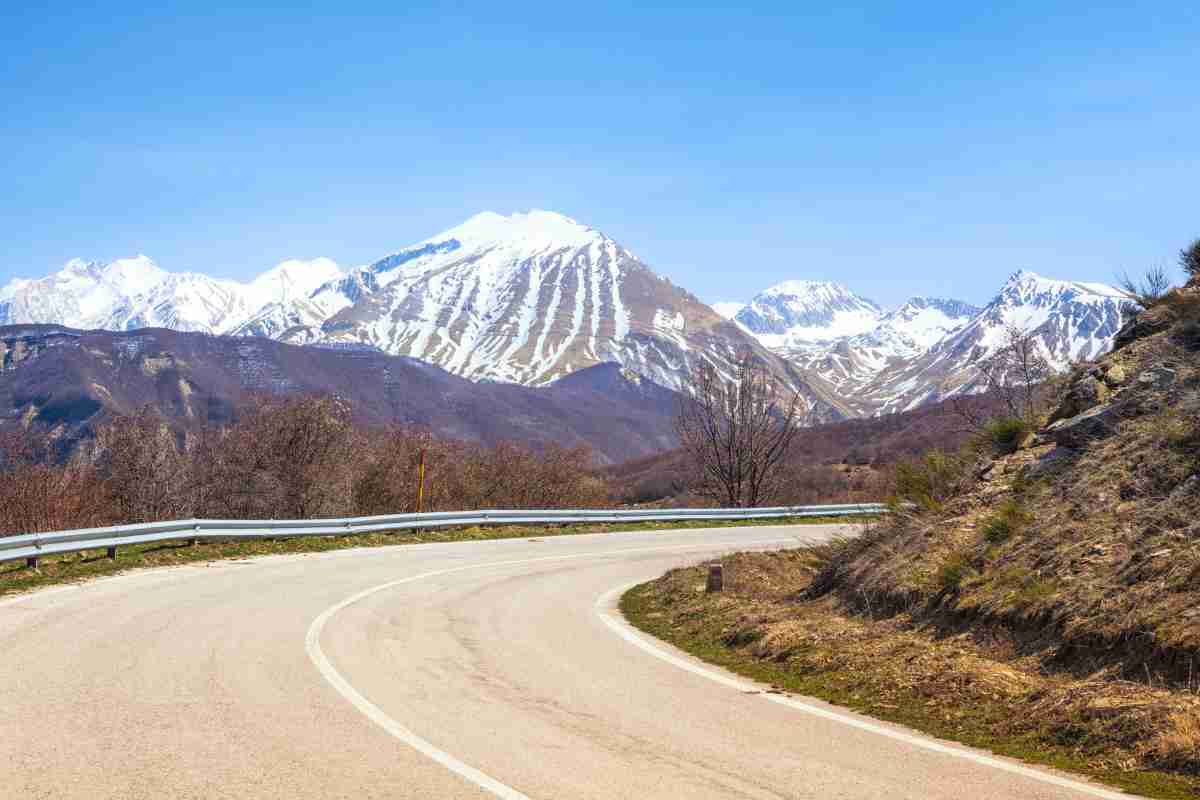 Strade panoramiche da fare in moto in Abruzzo 
