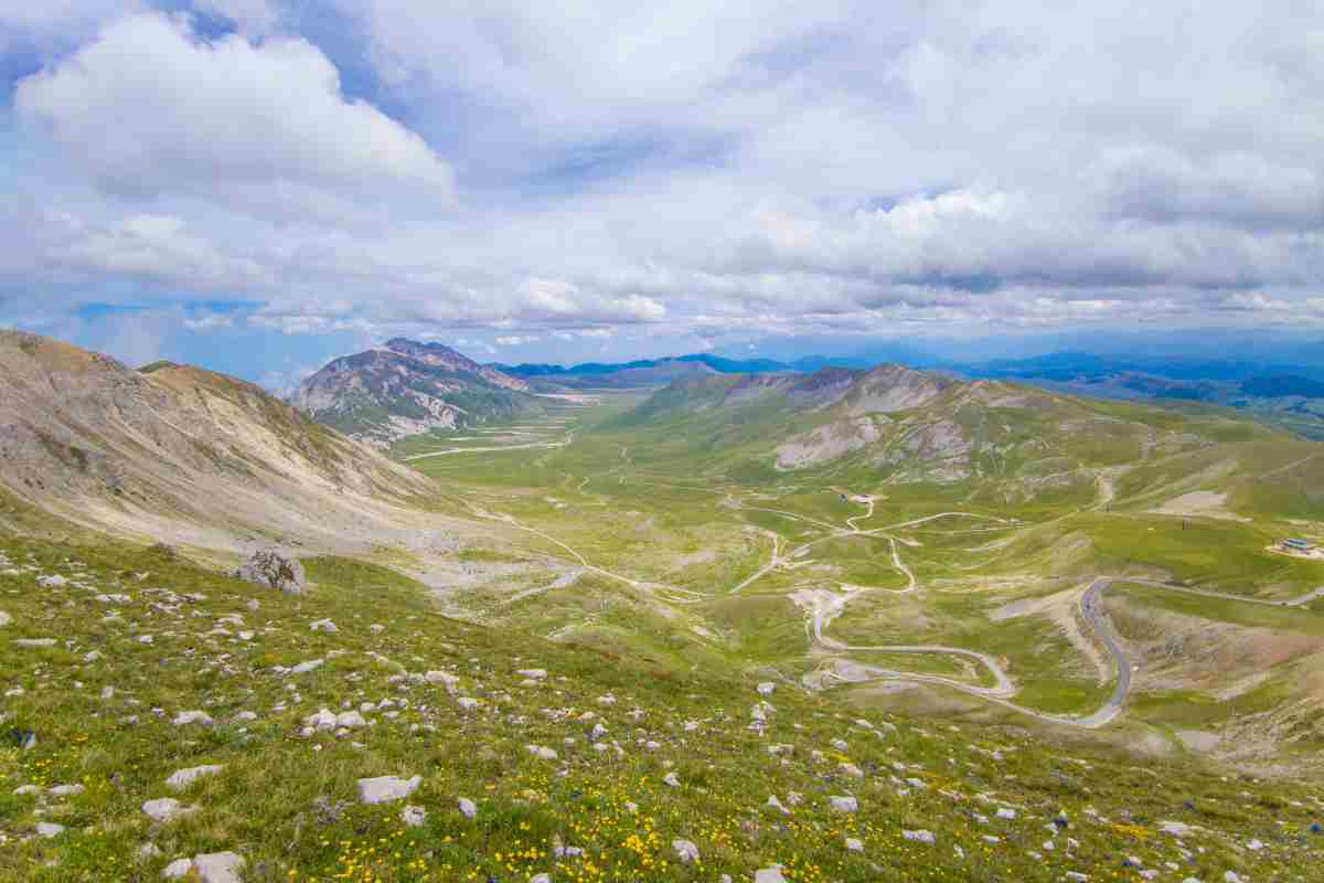 Strade panoramiche in moto in Abruzzo