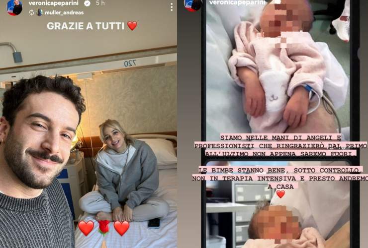 veronica peparini dopo il parto
