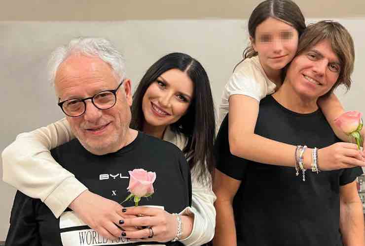 laura Pausini famiglia