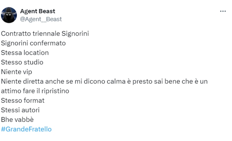 grande fratello tutte le novità