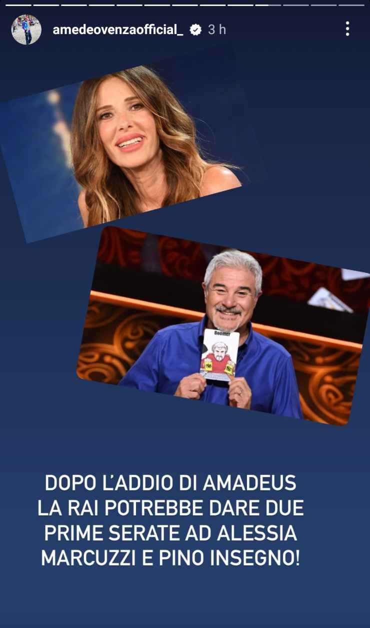 Nuovi volti in Rai prendono il posto di Amadeus