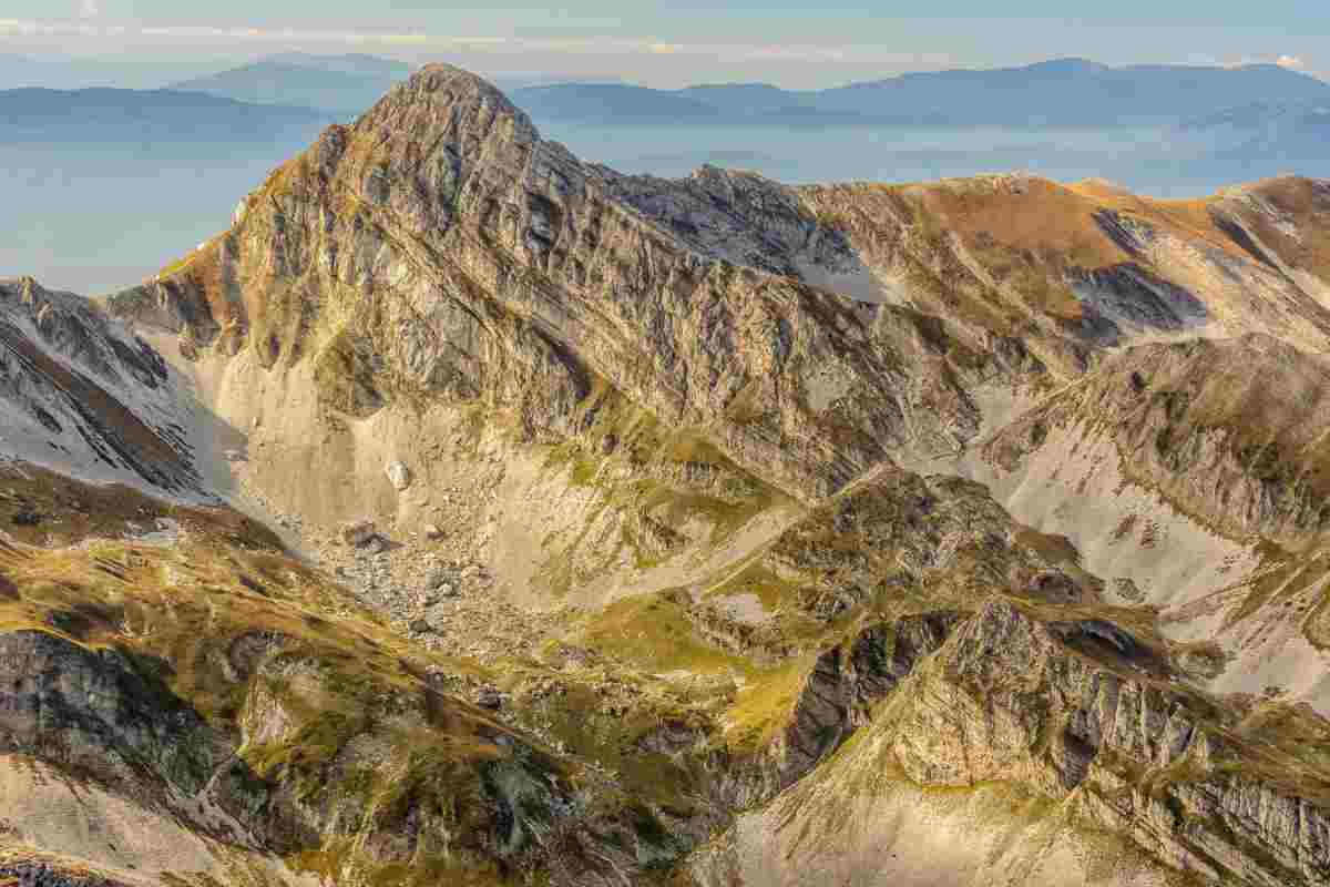 Monte Cefalone dal Corno Grande Gran Sasso