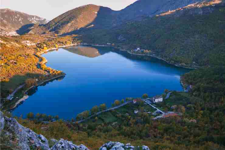 Lago di Scanno panorama