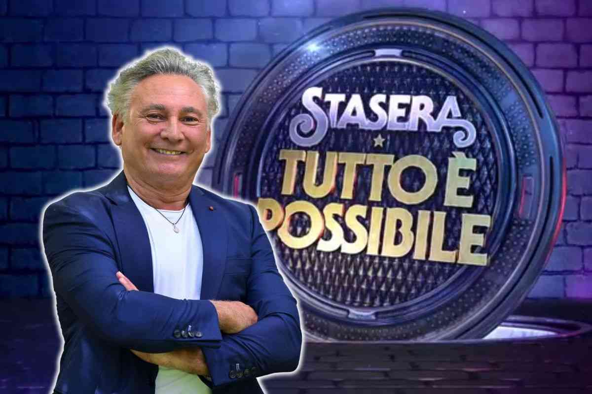 Stasera tutto è possibile dietro le quinte