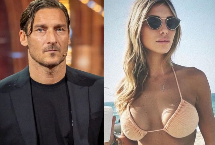 totti e noemi bocchi annuncio 