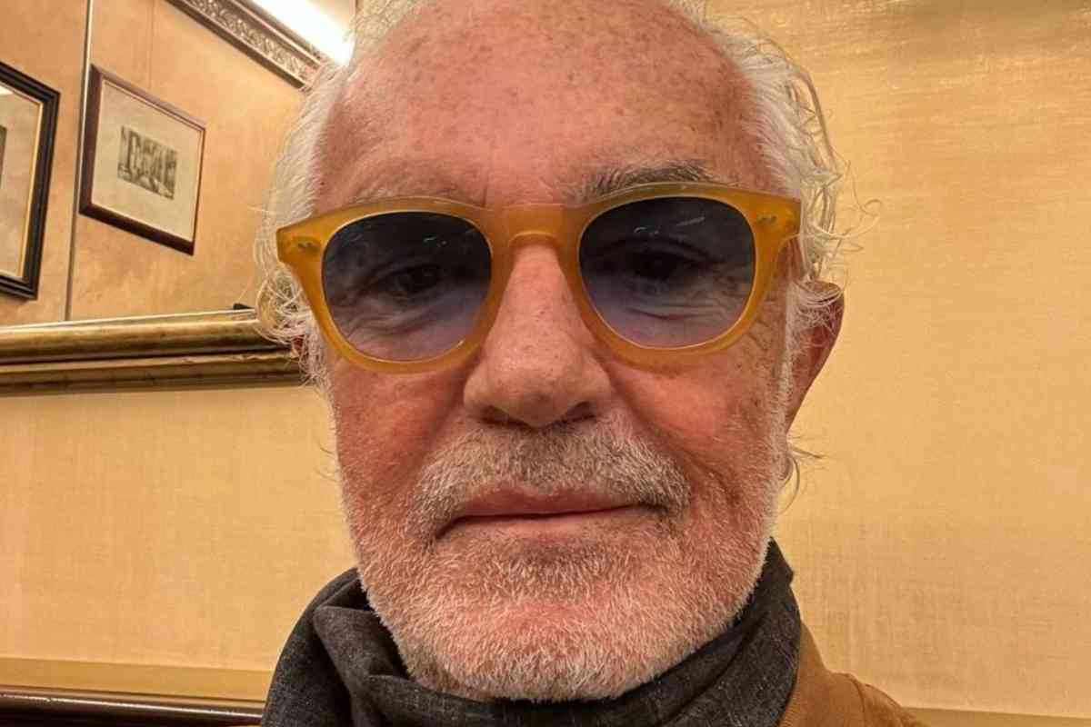 Il toccante messaggio di Flavio Briatore