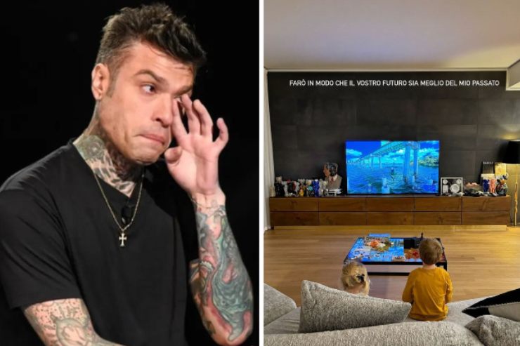 fedez promessa a figli