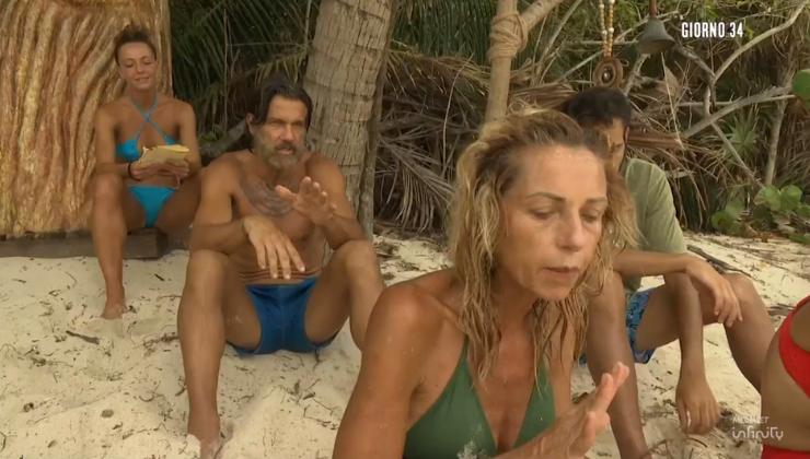 Isola dei Famosi lite Edoardo e Valentina
