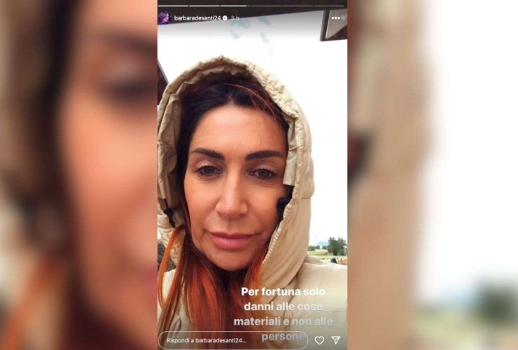 Barbara De Santi alluvione come sta
