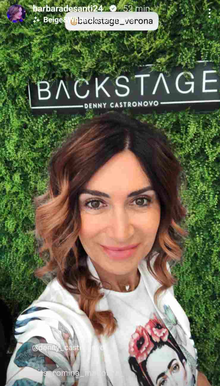 cambio look barbara de santi