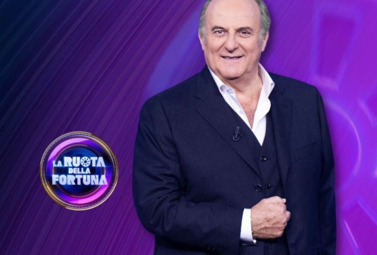 Gerry Scotti, logo La Ruota della Fortuna
