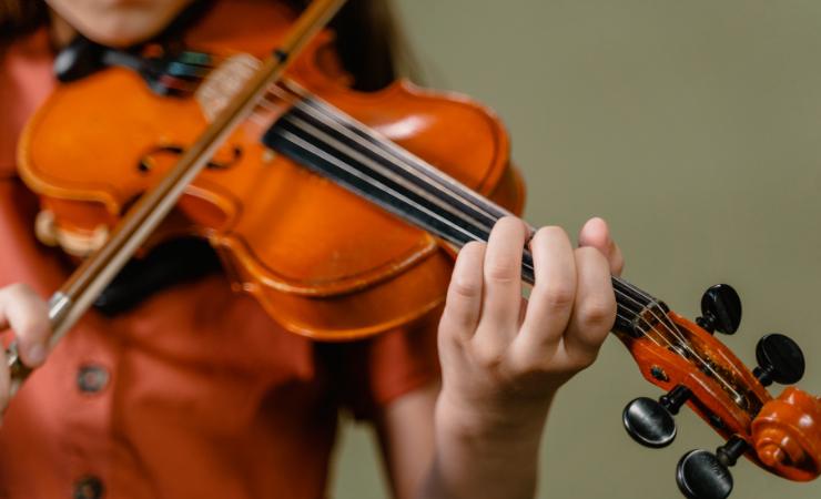 persona con violino