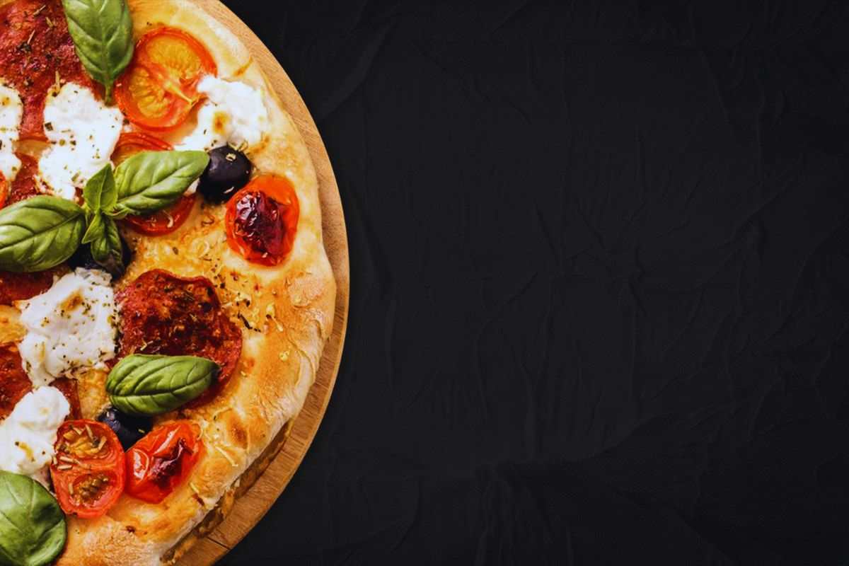 una pizza