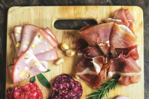 Un tagliere di salumi
