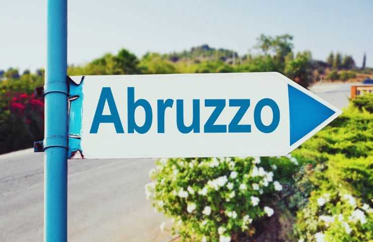 cartello per l'abruzzo