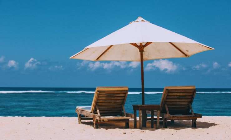 spiaggia attrezzata