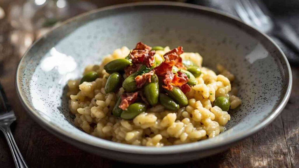 Granetti abruzzesi con fave e guanciale inabruzzo.it